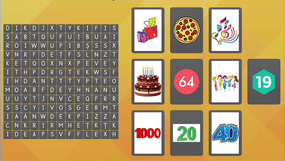 GAME - Numbers and birthdays