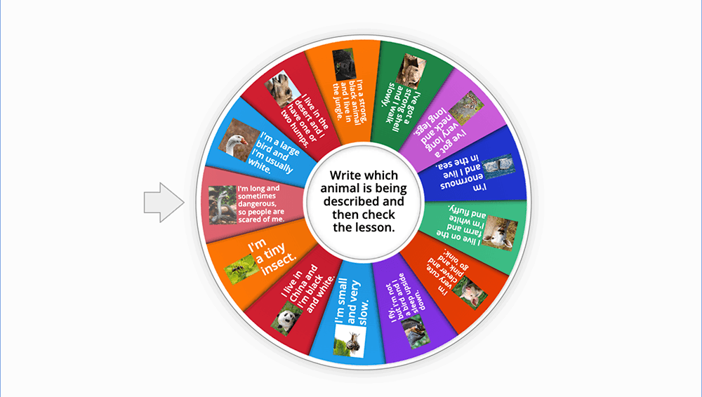 GAME  - Animals