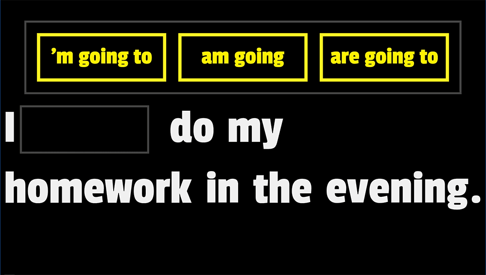 GAME  - Going to