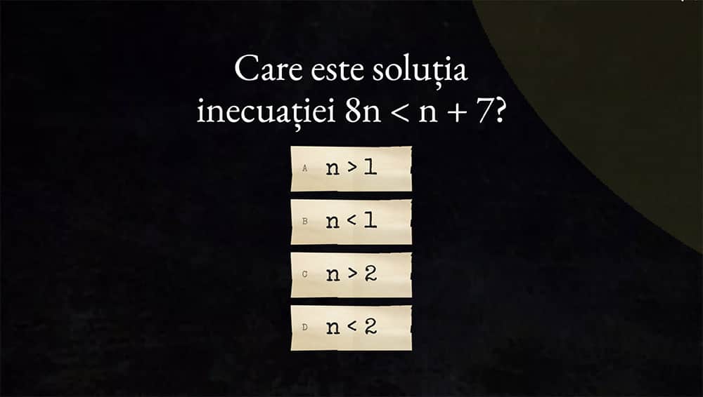 JOC - Ecuații în N