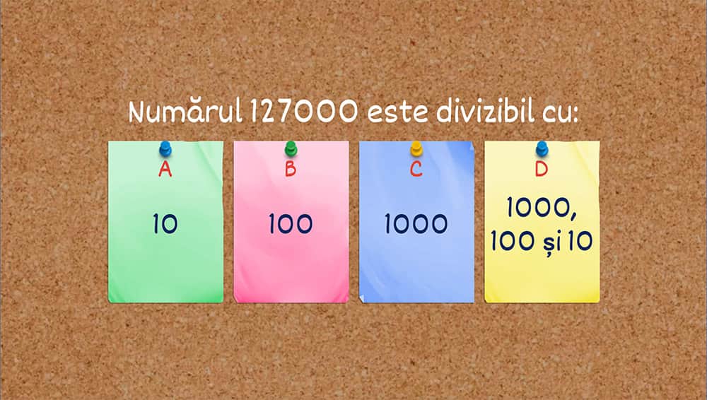 JOC - Criterii de divizibilitate cu 10 la n