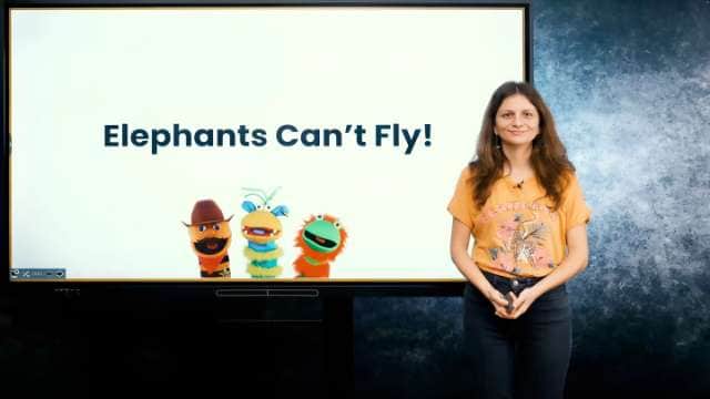 Elephants can't fly
