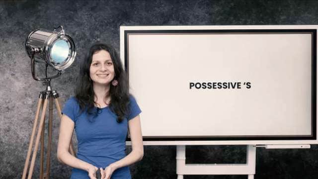 Possessive 's