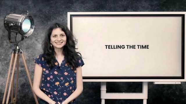 Telling the time