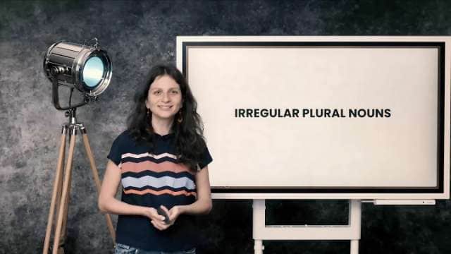 Plural nouns irregular
