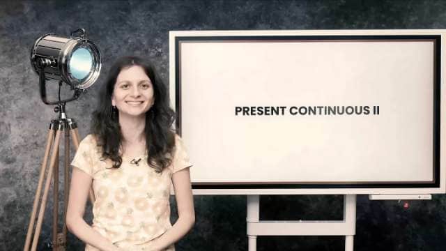 Present continuous - P2