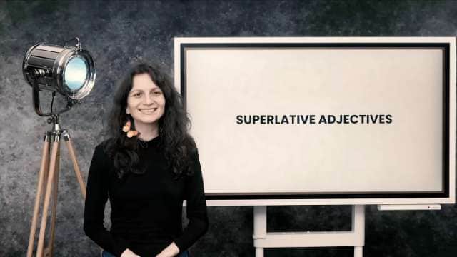 Superlative adjectives