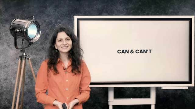 Can and can't - P1