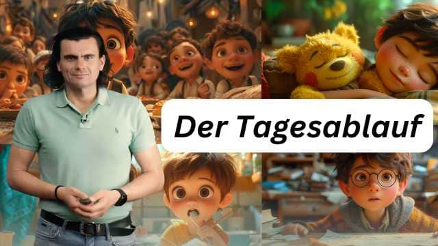 Der Tagesablauf - Rutina zilnică