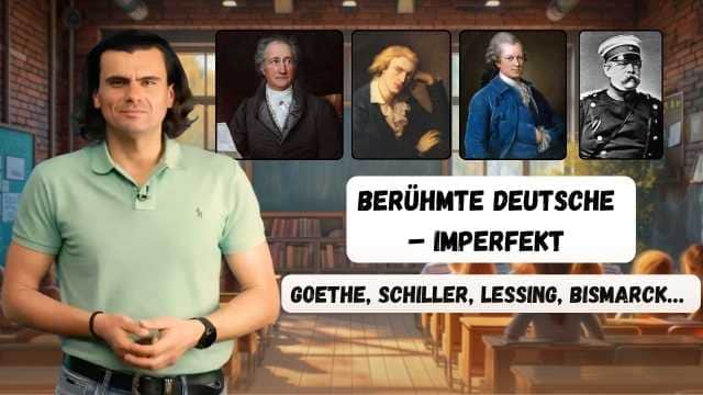 Berühmte Deutsche – Imperfekt - Germani renumiți – Imperfect