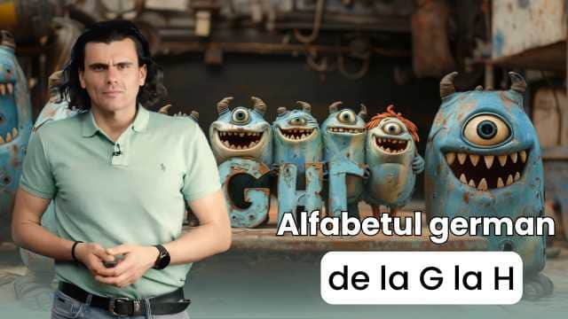 Alfabetul german - de la G la H