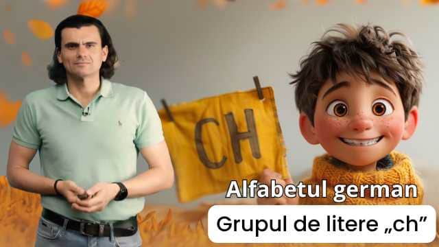 Alfabetul german - Grupul de litere „ch”