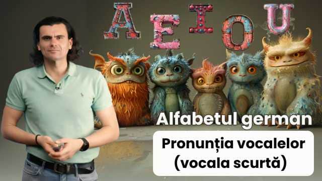 Alfabetul german - Pronunția vocalelor (vocala scurtă)