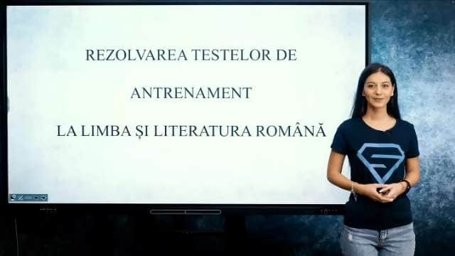 Text literar/nonliterar. Tipare textuale. Eseu: valorificare, asociere text - EN cl. VIII-a
