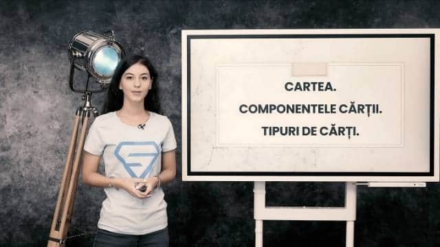 Cartea. Componentele cărții. Tipuri de cărți