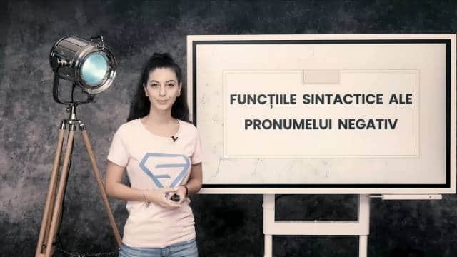 Funcțiile sintactice ale pronumelui negativ