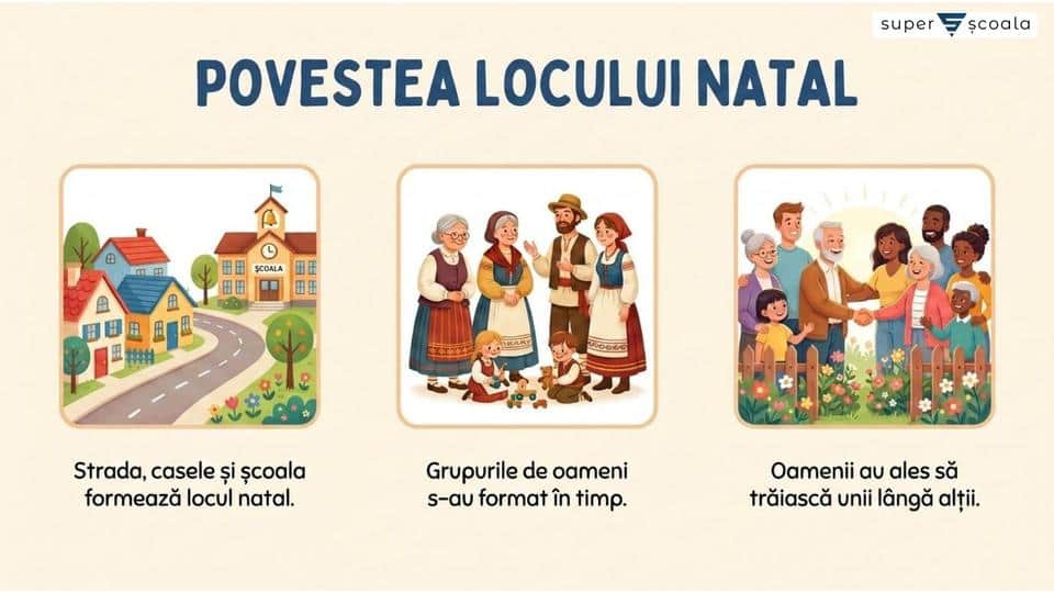 Istoria comunităţii locale şi naţionale
