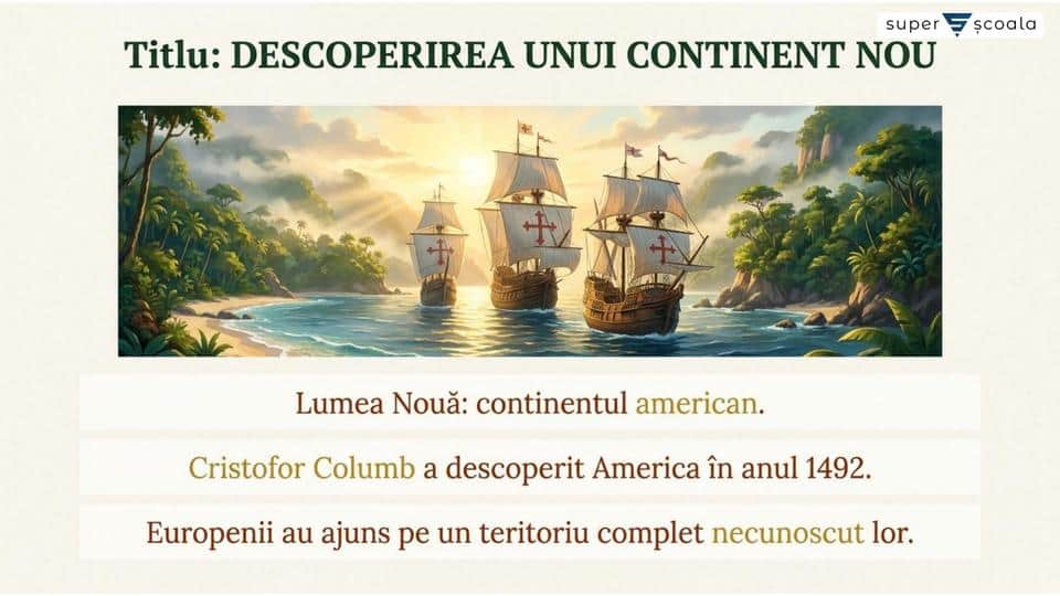Lumea Nouă – cunoaștere, misionarism și exploatare