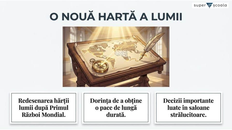 Sfârșitul războiului. Tratatele de pace. Noua hartă a Europei