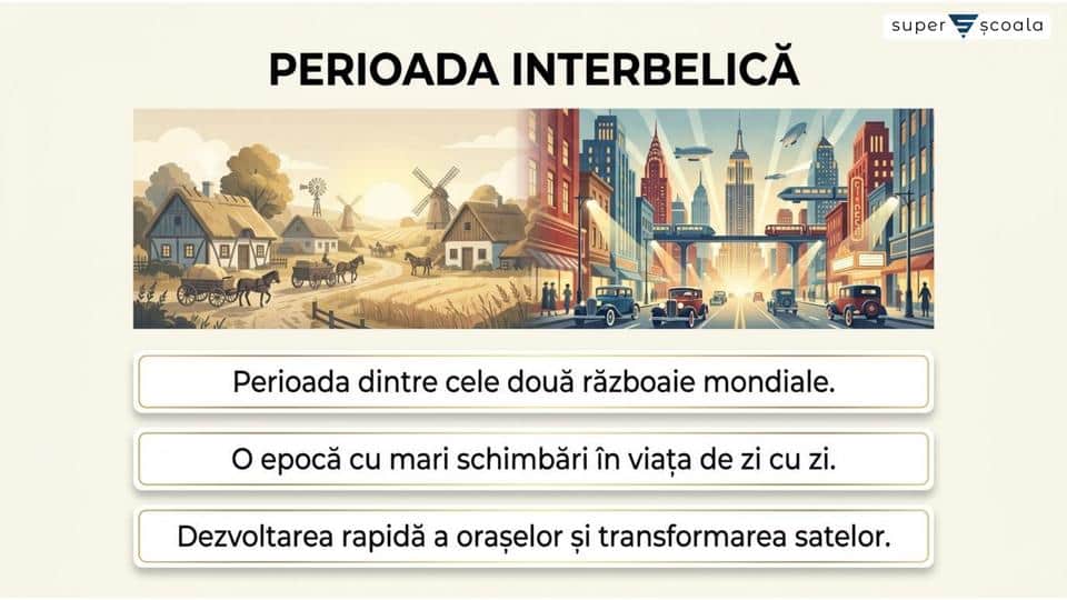 Viața cotidiană în perioada interbelică