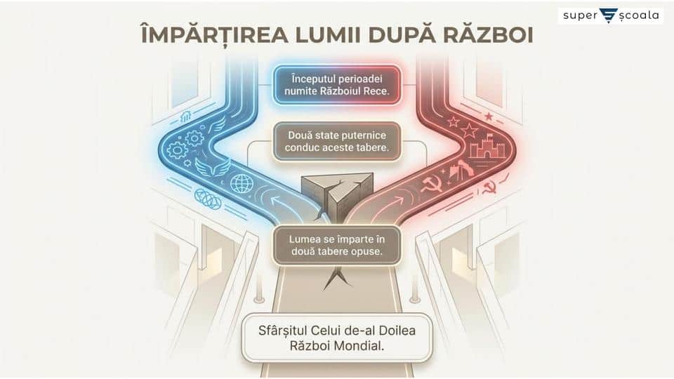 Democrație versus comunism. Războiul Rece (1945 – 1991)