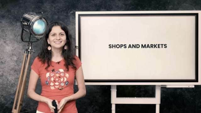 Shops and markets