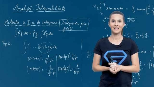 Metoda a II-a de integrare - Integrarea prin părți - p3