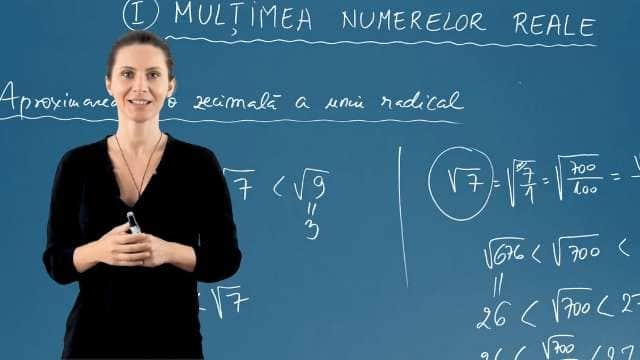Aproximarea cu o zecimală a unui radical