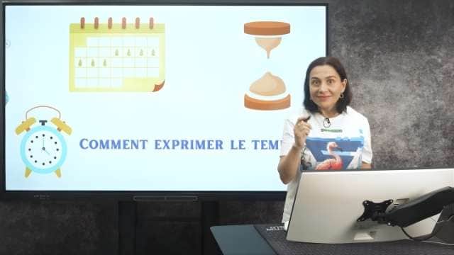 Comment exprimer le temps? Les nombres de 20 à 60. Exprimer l'heure. Les jours et les mois