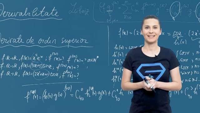 Derivate de ordin superior - Formula Leibniz