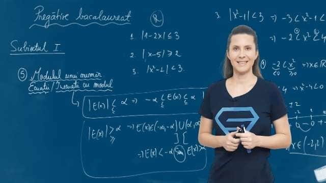 Modulul unui număr. Ecuații / Inecuații cu modul - p3