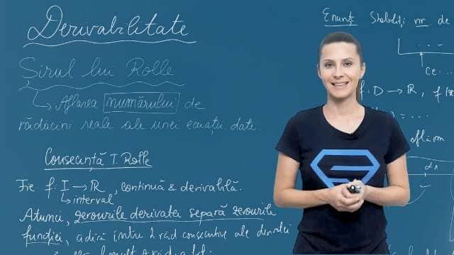 Șirul lui Rolle - Aflarea numărului de rădăcini reale ale unei ecuații date - p3