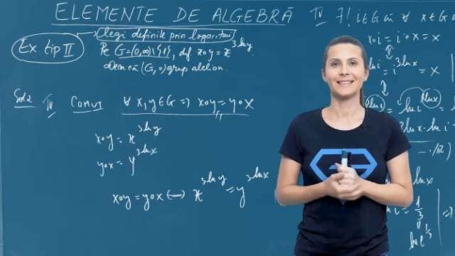 Exerciții de tip II - Legi definite prin logaritmi - p2