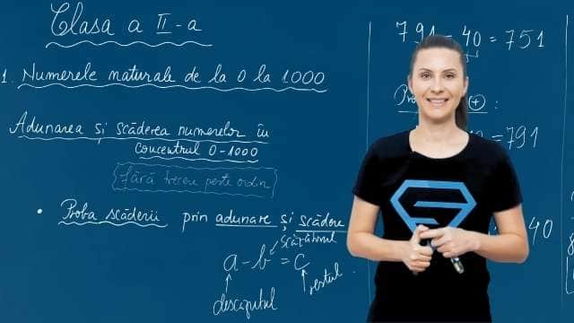 Proba scăderii prin adunare și scădere