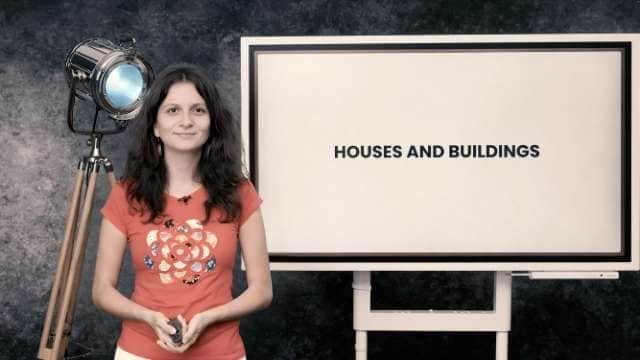 Houses and buildings
