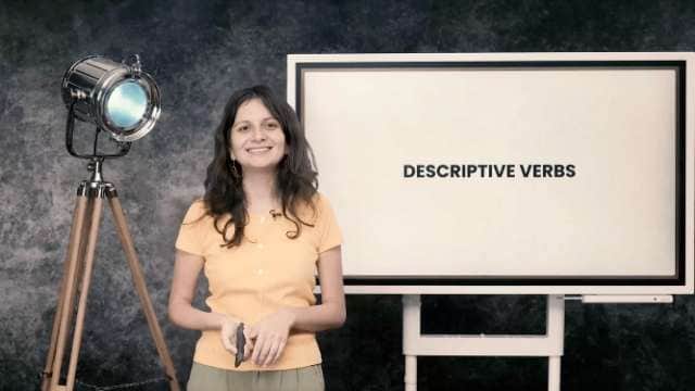 Descriptive verbs