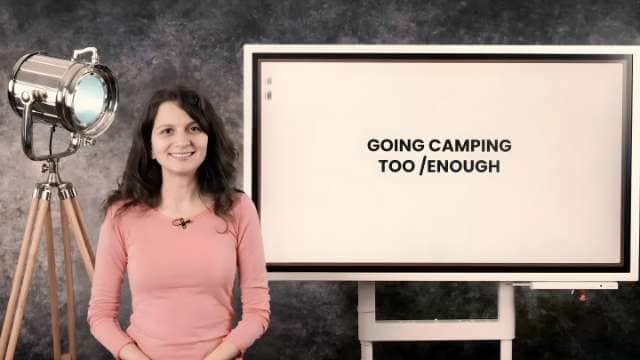 Camping - too / enough