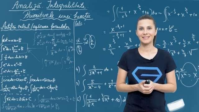 Primitivele unei funcții - Artificii calcul / aplicarea formulelor
