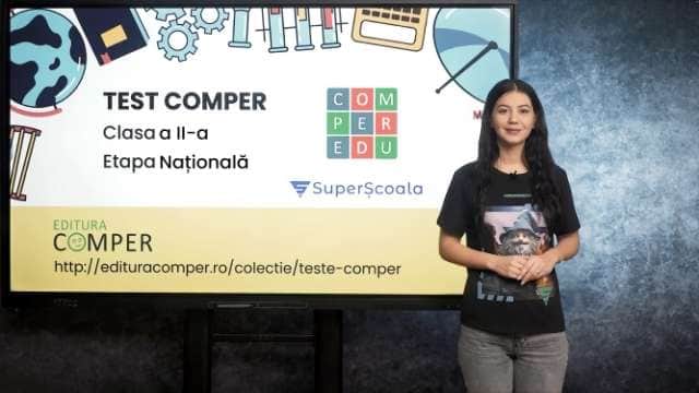 Test Comper - Etapa Națională - 1
