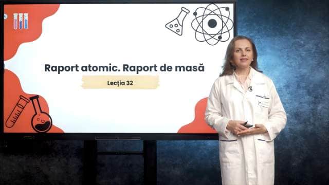 Raport atomic. Raport de masă