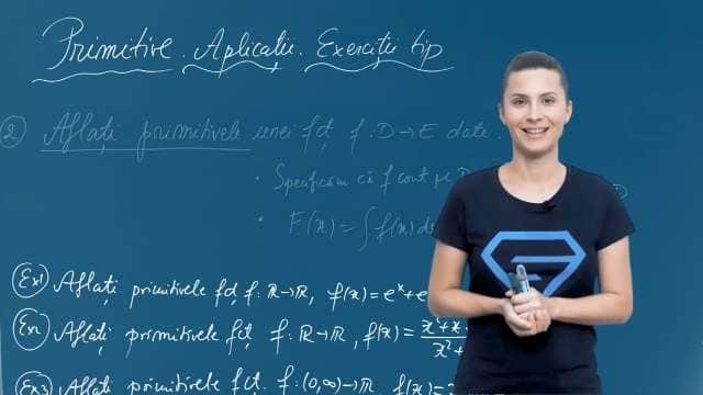 Primitivele unei funcții - Exerciții tip - P3