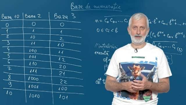 Prelucrarea cifrelor într-o bază oarecare
