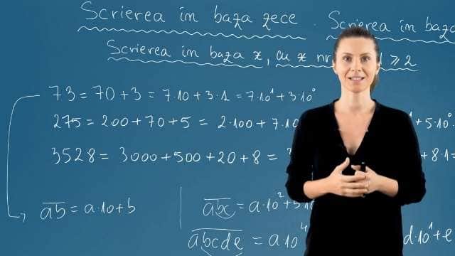 Scrierea în baza 10