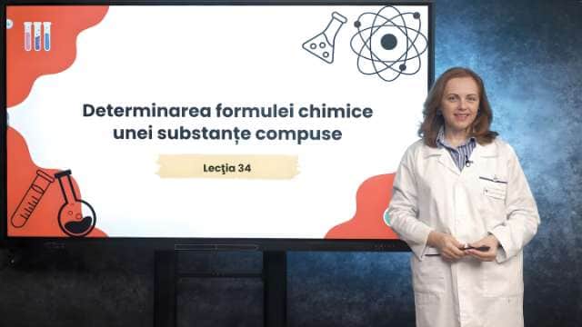 Determinarea formulei chimice a unei substanțe compuse