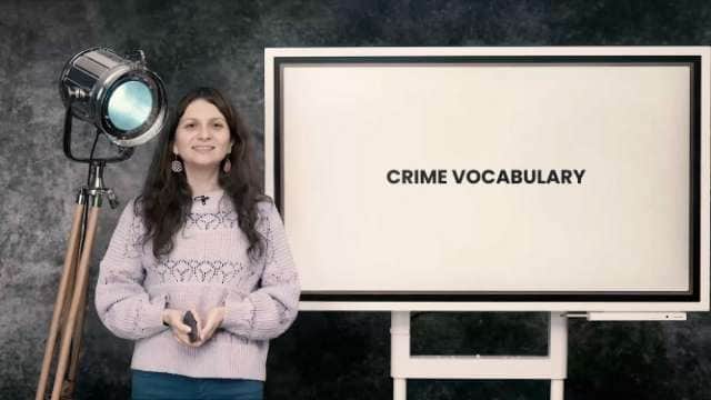 Crime vocabulary