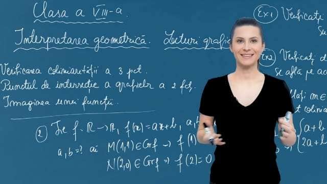 Interpretarea geometrica - Lecturi grafice
