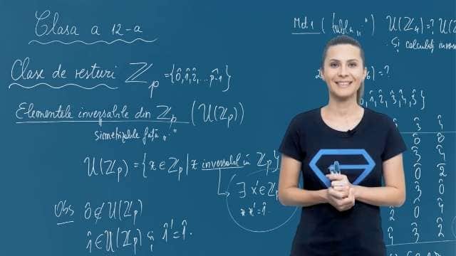 Clase de resturi Zp. Elementele inversabile din Zp.