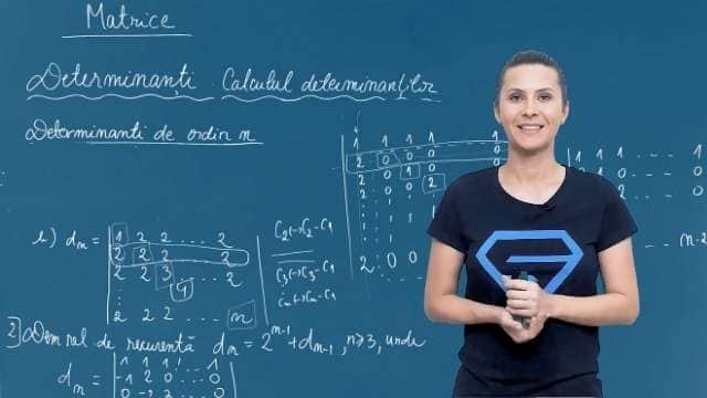 Determinanți de ordin n