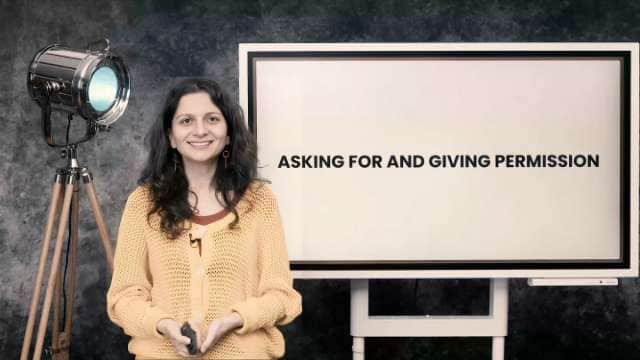 Asking for and giving permission