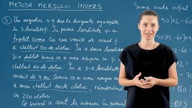 Metoda mersului invers - Partea 2-a